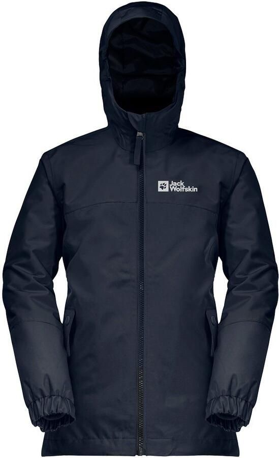 Jack Wolfskin Iceland 3in1 Jacket Girls 3in1 jack Meisjes 164 blue night blue - Foto 2