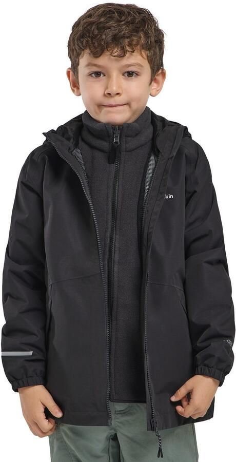 Jack Wolfskin Functioneel 3-in-1-jack ICELAND 3IN1 JACKET K 3in1 waterdicht overgangsjas winterjas - Foto 8