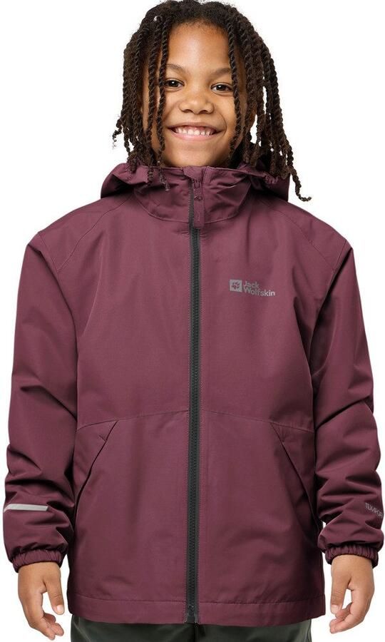 Jack Wolfskin Iceland 3in1 Jacket Kids 3in1 jack Kinderen 104 amaranth - Foto 4