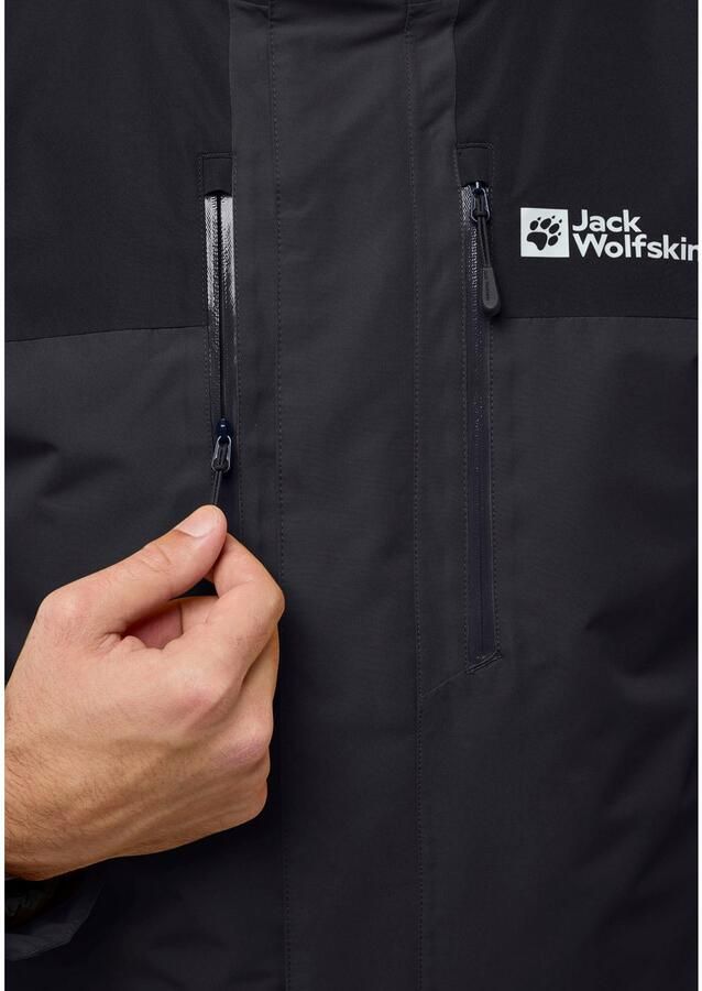 Jack Wolfskin Functioneel 3-in-1-jack JASPER 3IN1 JKT M 3in1 waterdicht overgangsjas - Foto 3