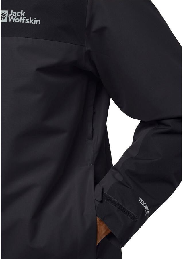 Jack Wolfskin Functioneel 3-in-1-jack JASPER 3IN1 JKT M 3in1 waterdicht overgangsjas - Foto 4
