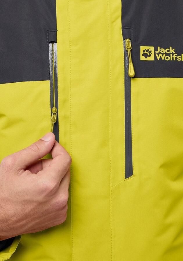 Jack Wolfskin Functioneel 3-in-1-jack JASPER 3IN1 JKT M 3in1 waterdicht overgangsjas - Foto 3