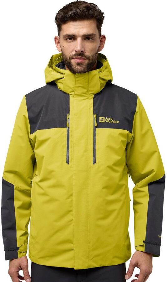 Jack Wolfskin Functioneel 3-in-1-jack JASPER 3IN1 JKT M 3in1 waterdicht overgangsjas - Foto 12