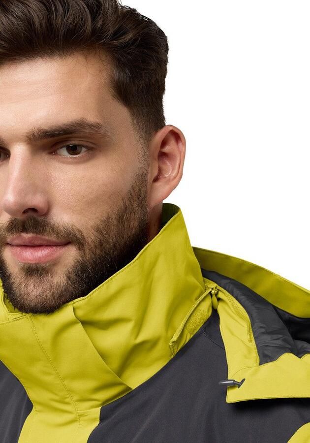 Jack Wolfskin Functioneel 3-in-1-jack JASPER 3IN1 JKT M 3in1 waterdicht overgangsjas - Foto 6