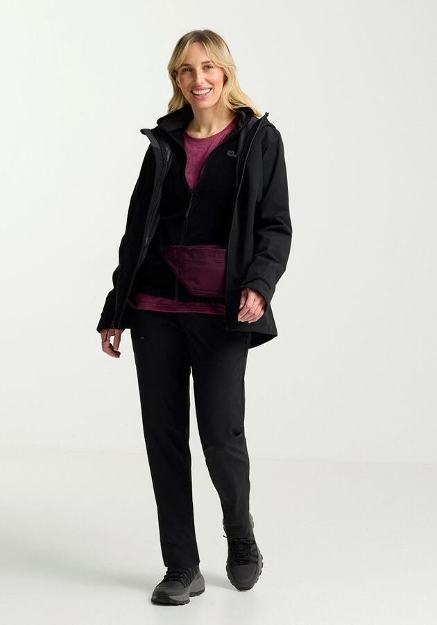 Jack Wolfskin Functioneel 3-in-1-jack MOONRISE 3IN1 JKT W (2-delig) - Foto 4