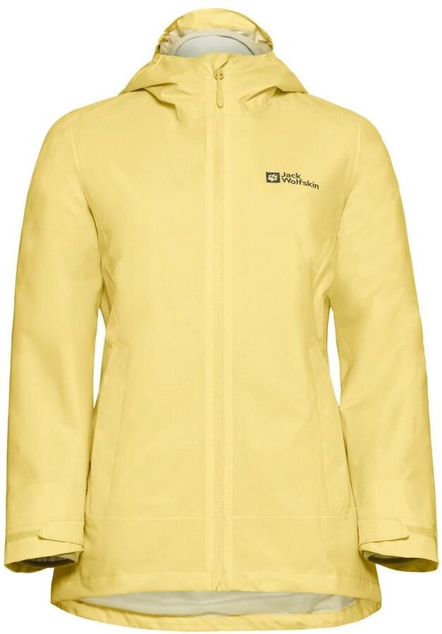 Jack Wolfskin Moonrise 3in1 Jacket Women 3in1 jack Dames XXL lemon ice lemon ice - Foto 10