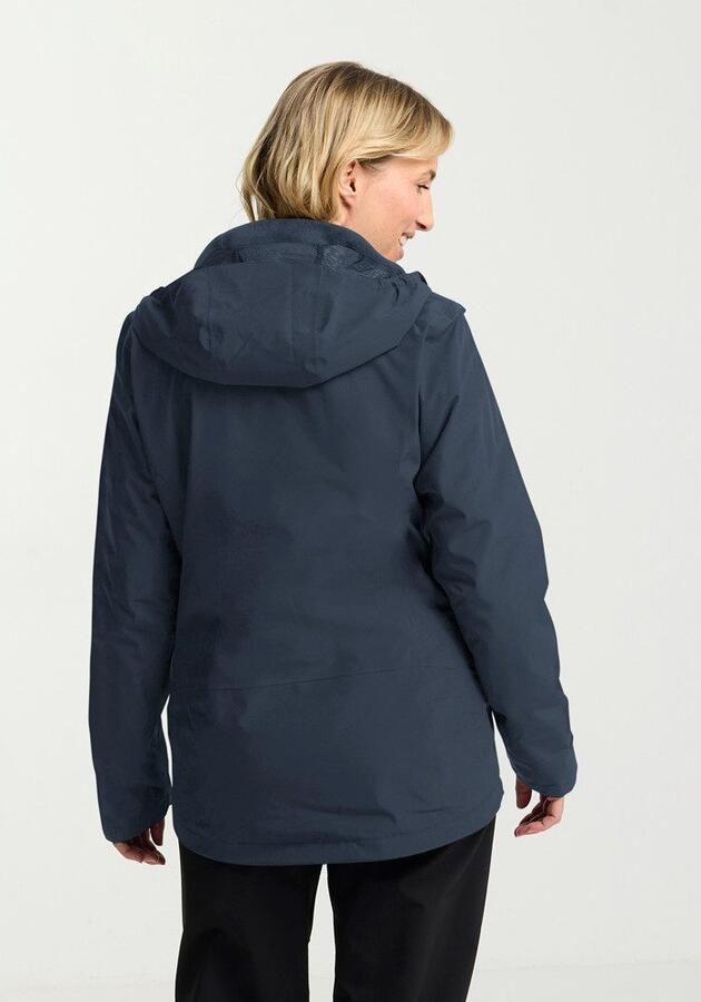 Jack Wolfskin Moonrise 3in1 Jacket Women 3in1 jack Dames XXXL midnight sky midnight sky - Foto 5