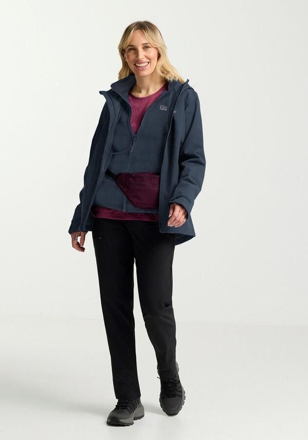 Jack Wolfskin Moonrise 3in1 Jacket Women 3in1 jack Dames XXXL midnight sky midnight sky - Foto 7
