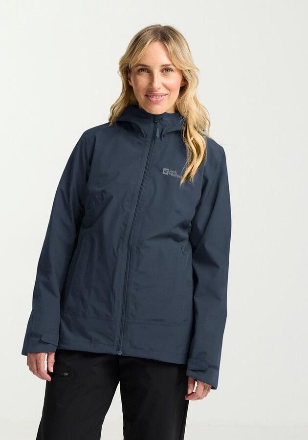 Jack Wolfskin Moonrise 3in1 Jacket Women 3in1 jack Dames XXXL midnight sky midnight sky - Foto 8