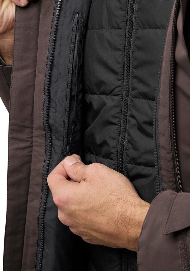 Jack Wolfskin Romberg 3in1 Jacket Men 3in1 jack Heren XXXL peat - Foto 5