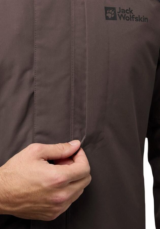 Jack Wolfskin Romberg 3in1 Jacket Men 3in1 jack Heren XXXL peat - Foto 6