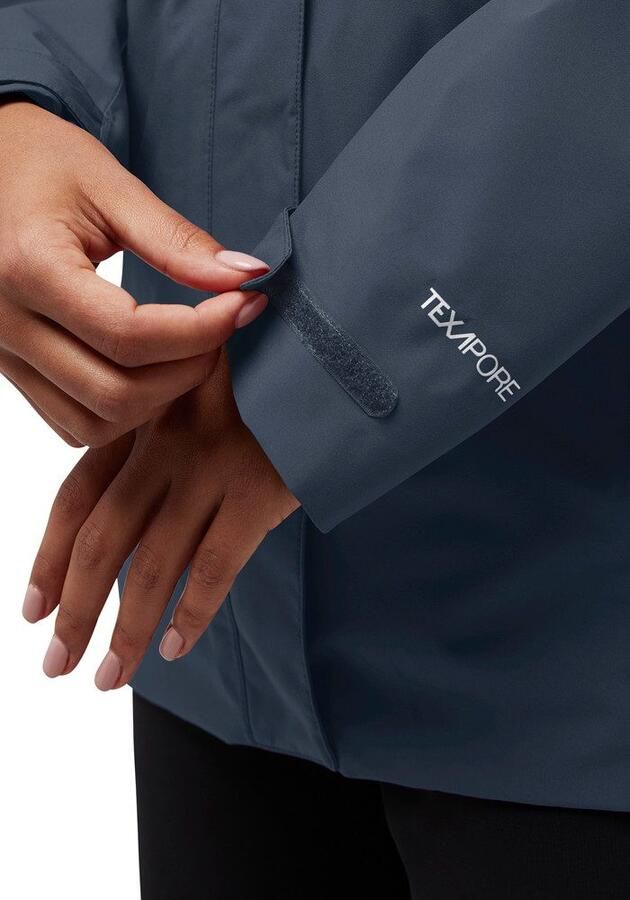 Jack Wolfskin Rotwand 3in1 Jacket Women 3in1 jack Dames XXL midnight sky midnight sky - Foto 2