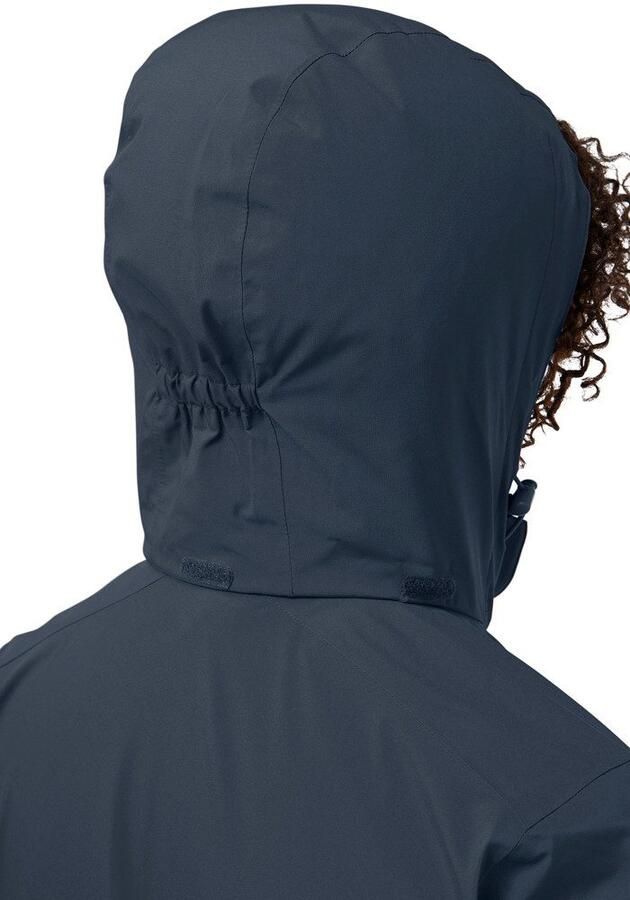 Jack Wolfskin Rotwand 3in1 Jacket Women 3in1 jack Dames XXL midnight sky midnight sky - Foto 3