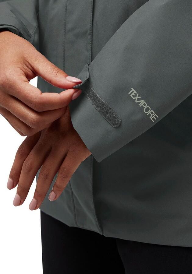 Jack Wolfskin Rotwand 3in1 Jacket Women 3in1 jack Dames XXL slate green slate green - Foto 3