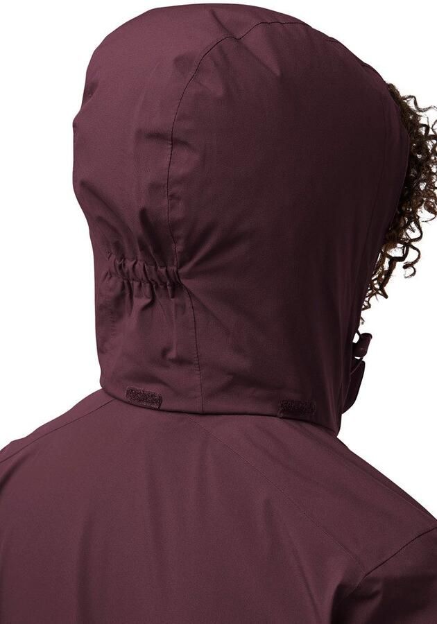 Jack Wolfskin Rotwand 3in1 Jacket Women 3in1 jack Dames XXL amaranth - Foto 2