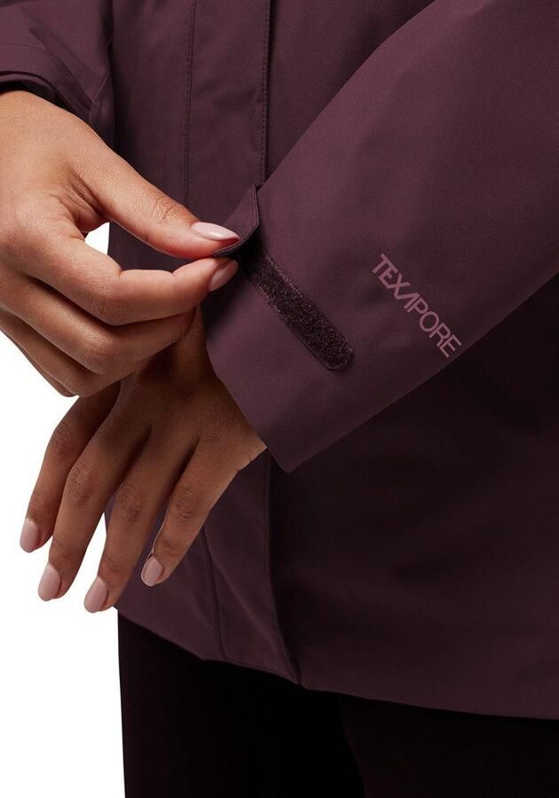 Jack Wolfskin Rotwand 3in1 Jacket Women 3in1 jack Dames XXL amaranth - Foto 3