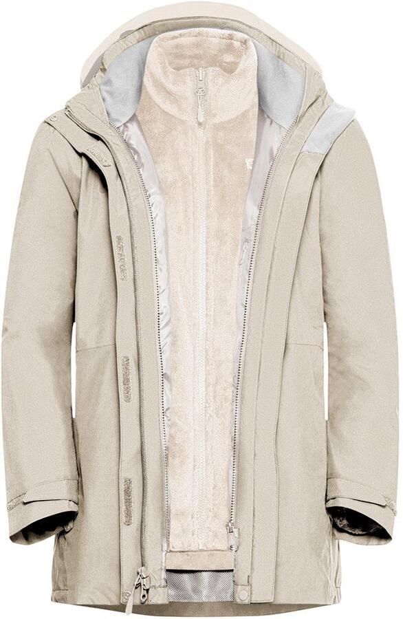 Jack Wolfskin Rotwand 3in1 Jacket Women 3in1 jack Dames XXL pale sand pale sand - Foto 11