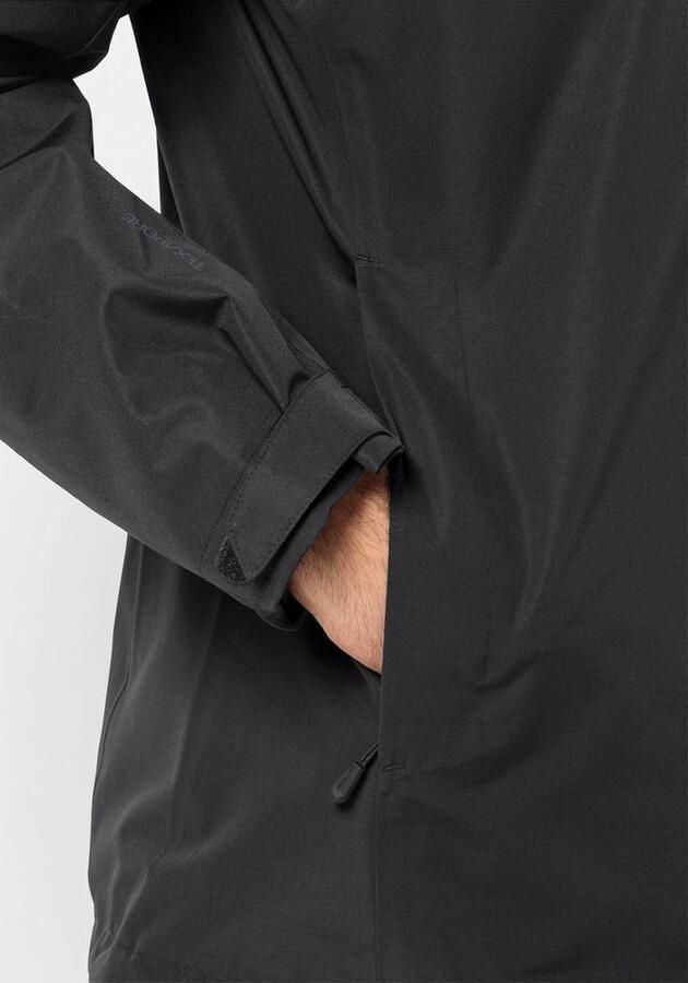 Jack Wolfskin Functioneel 3-in-1-jack TAUBENBERG 3IN1 JKT M Waterafstotende ritsen waterdicht ademend - Foto 4