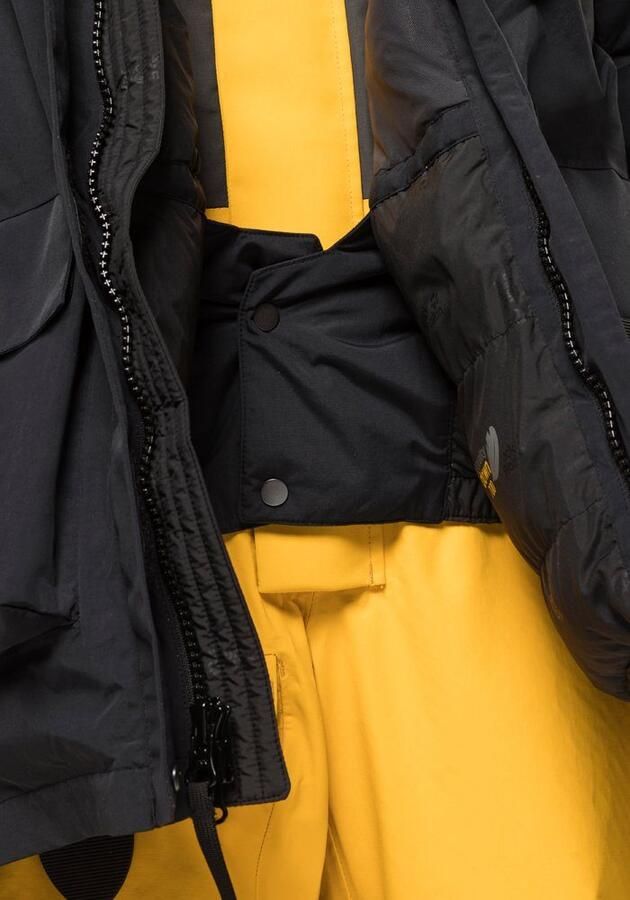 Jack Wolfskin 1995 Series Parka Women Waterdichte expeditie-donsjas Dames XL black - Foto 3