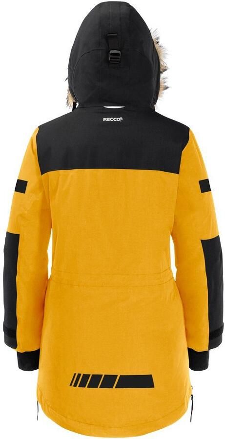 Jack Wolfskin 1995 Series Parka Women Waterdichte expeditie-donsjas Dames XL burly yellow xt Burly Yellow XT - Foto 10