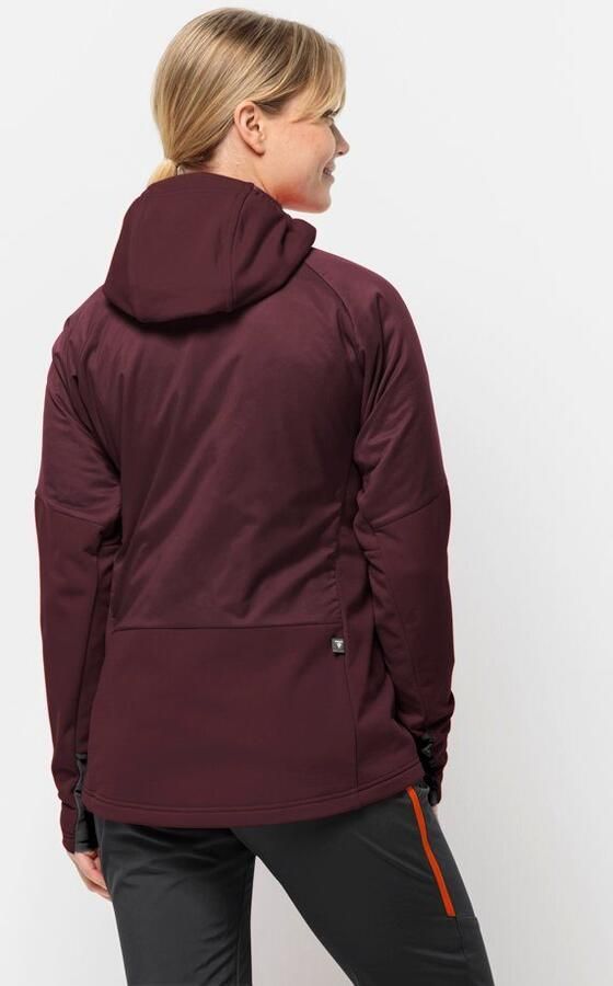 Jack Wolfskin Alpspitze Ins Hybrid Women Hybride skitouring-jack Dames XL dark maroon dark maroon - Foto 6
