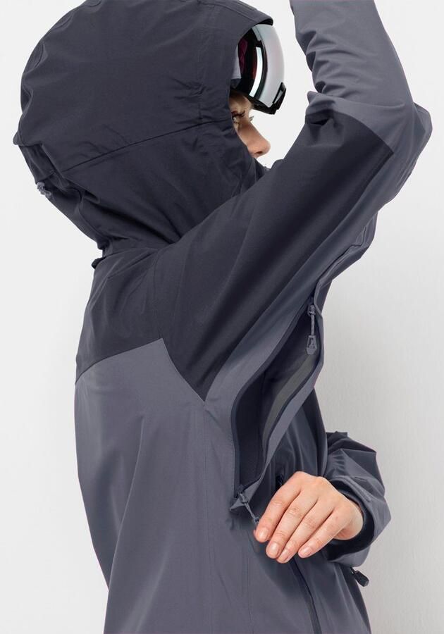 Jack Wolfskin Alpspitze Tour 3L Jacket Women Hardshell ski-jas Dames XL dolphin - Foto 5