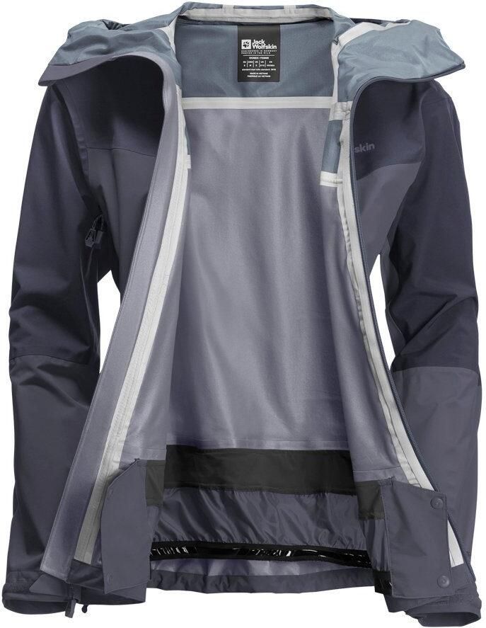 Jack Wolfskin Alpspitze Tour 3L Jacket Women Hardshell ski-jas Dames XL dolphin