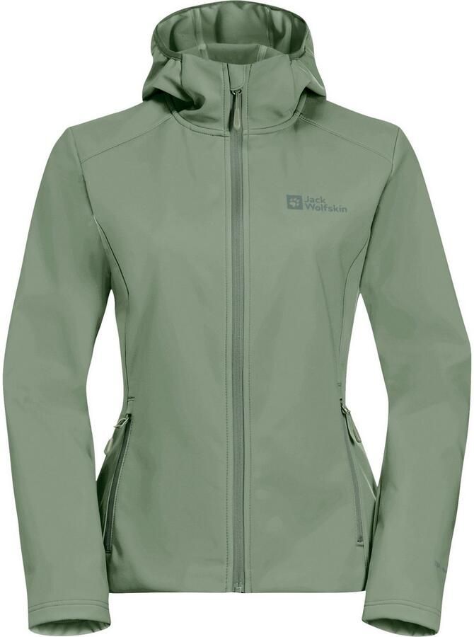 Jack Wolfskin Bornberg Hoody Women Softshelljack Dames 2XL eucalyptus - Foto 3