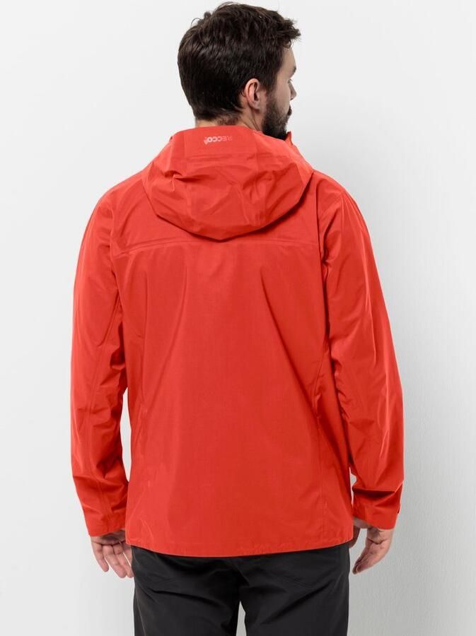 Jack Wolfskin Cyrox 3L Jacket Men Hardshell regenjack Heren XXL strong red strong red - Foto 2