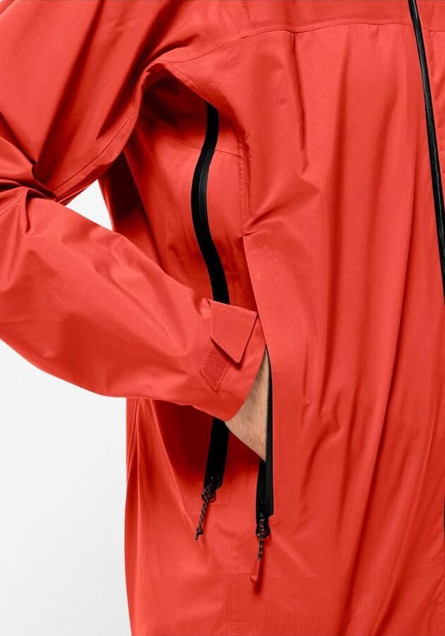 Jack Wolfskin Cyrox 3L Jacket Men Hardshell regenjack Heren XXL strong red strong red - Foto 6