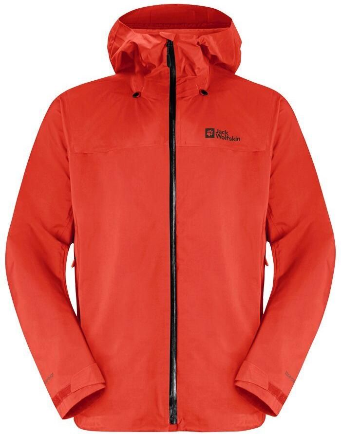 Jack Wolfskin Cyrox 3L Jacket Men Hardshell regenjack Heren XXL strong red strong red