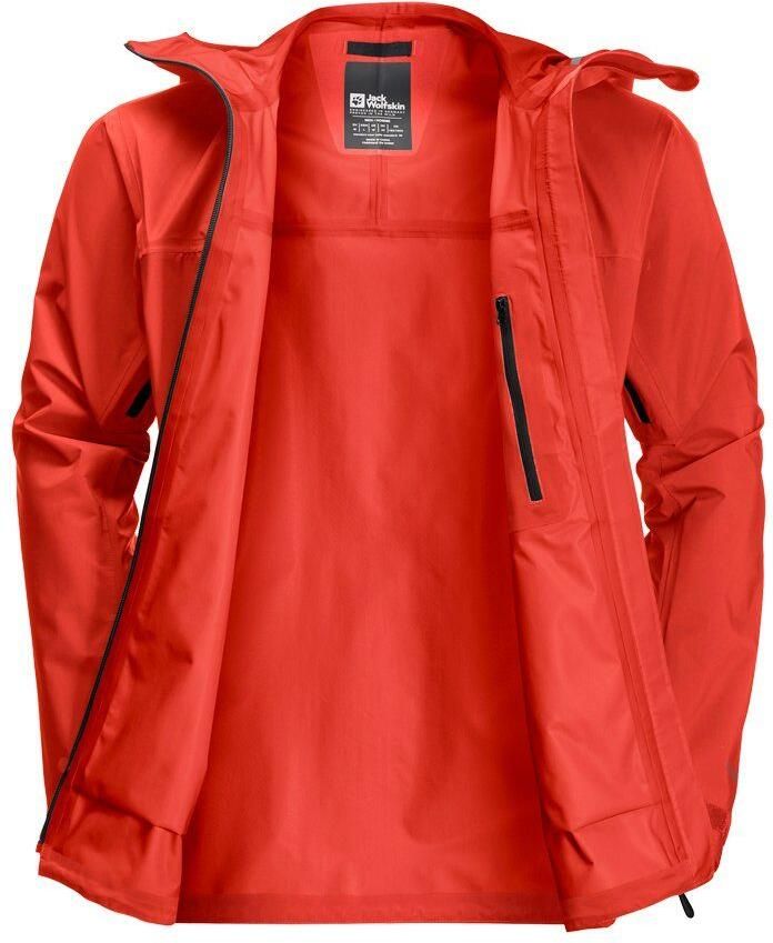 Jack Wolfskin Cyrox 3L Jacket Men Hardshell regenjack Heren XXL strong red strong red - Foto 4