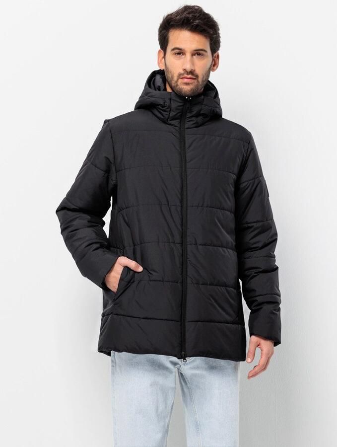 Jack Wolfskin Deutzer Long Jacket Men Jack voor- en najaar Heren XXXL black - Foto 5