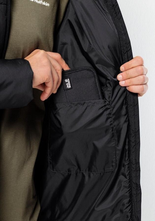 Jack Wolfskin Deutzer Long Jacket Men Jack voor- en najaar Heren XXXL black - Foto 4