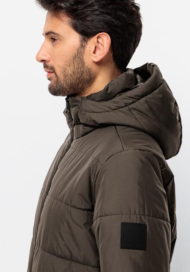Jack Wolfskin Deutzer Long Jacket Men Jack voor- en najaar Heren XXXL cold coffee cold coffee - Foto 3