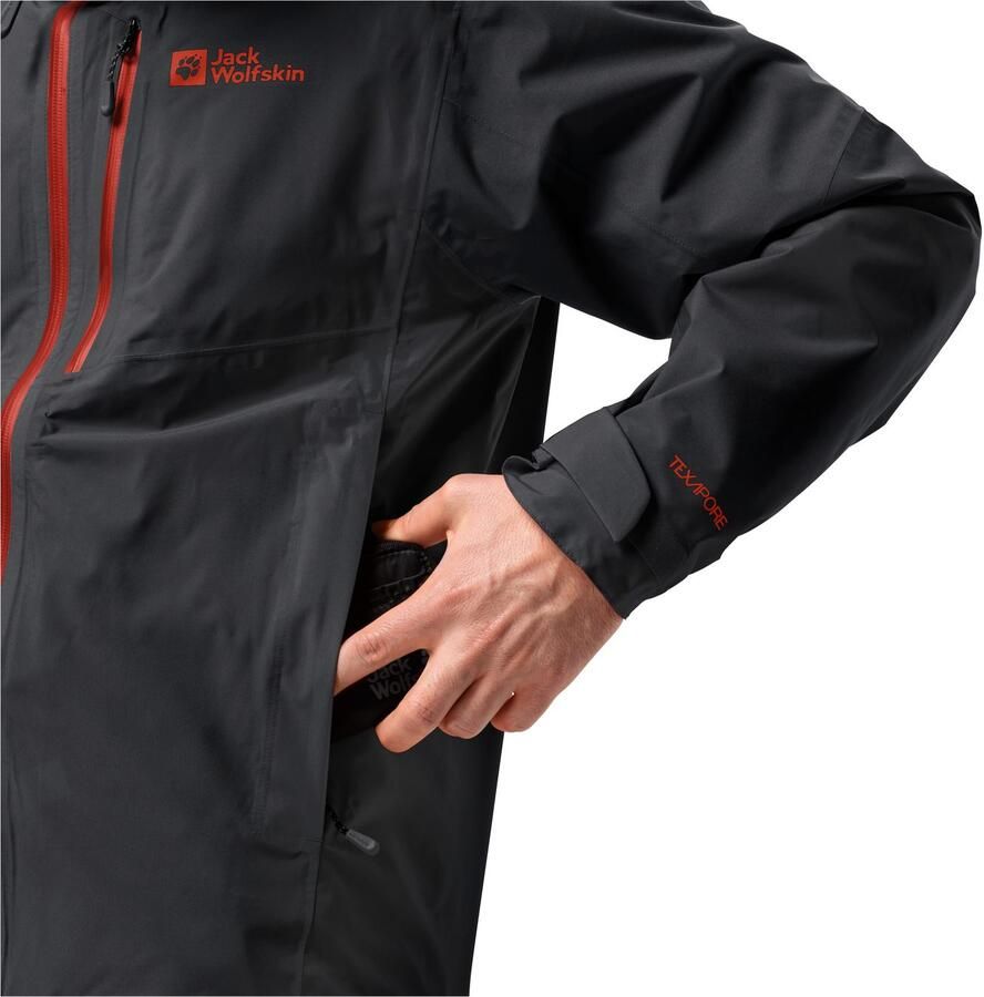 Jack Wolfskin Functioneel jack EAGLE PEAK 2L JKT M Winddicht ademend overgangsjas - Foto 3