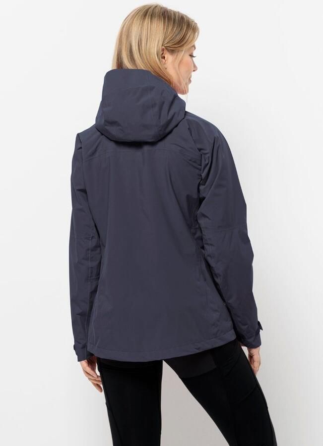 Jack Wolfskin Eagle Peak 2L Jacket Women Regenjack Dames XXL graphite - Foto 2