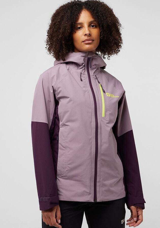 Jack Wolfskin Eagle Peak 2L Jacket Women Regenjack Dames 2XL wild blossom wild blossom - Foto 13