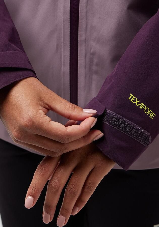 Jack Wolfskin Eagle Peak 2L Jacket Women Regenjack Dames 2XL wild blossom wild blossom - Foto 2