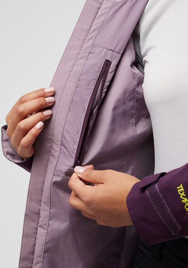 Jack Wolfskin Eagle Peak 2L Jacket Women Regenjack Dames 2XL wild blossom wild blossom - Foto 6