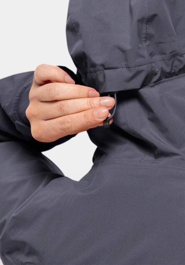 Jack Wolfskin Eagle Peak 2L Jacket Women Regenjack Dames XXL dolphin - Foto 6