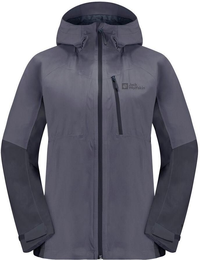 Jack Wolfskin Eagle Peak 2L Jacket Women Regenjack Dames XXL dolphin - Foto 2