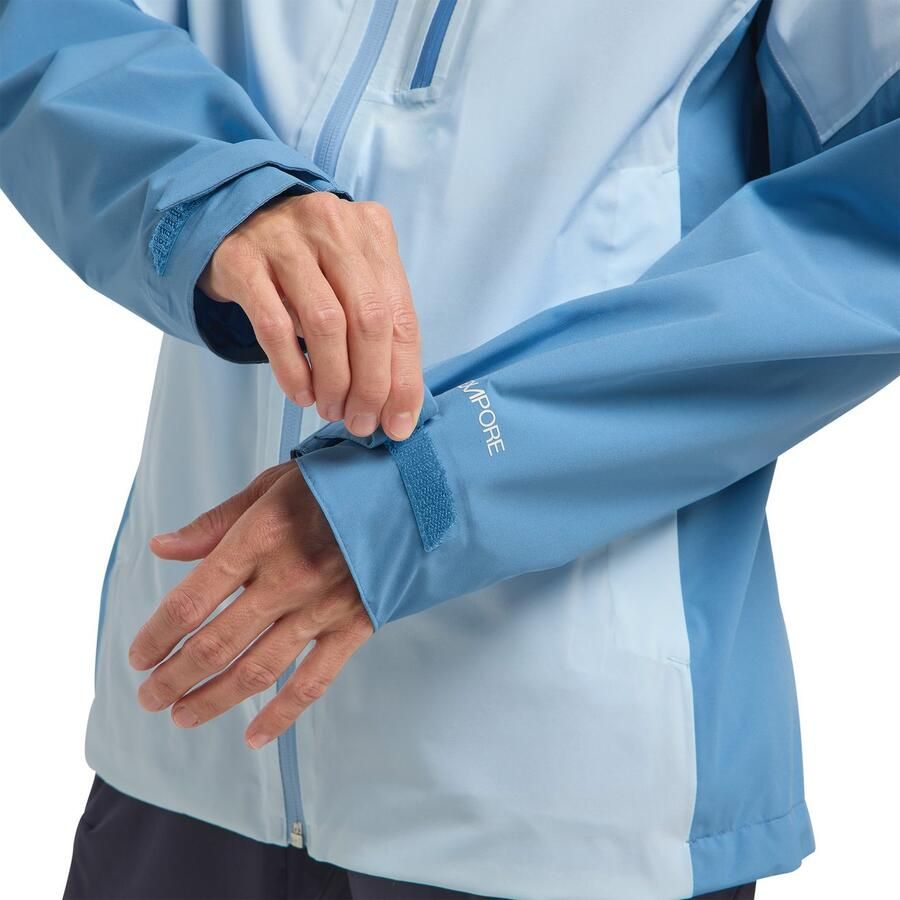 Jack Wolfskin Eagle Peak 2L Jacket Women Regenjack Dames 2XL ice blue Ice Blue