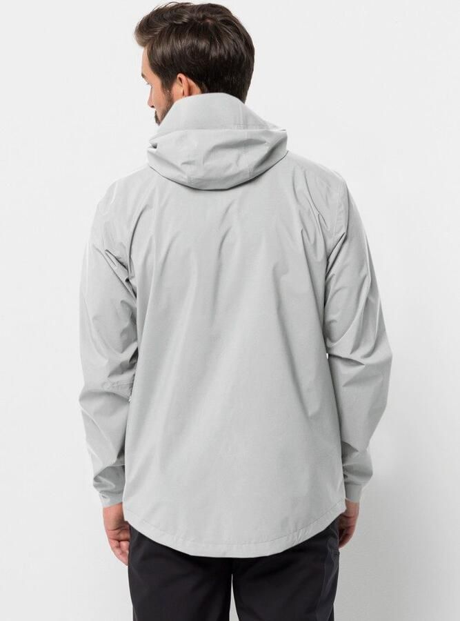 Jack Wolfskin Elsberg 2.5L Jacket Men Regenjack Heren XXXL cool grey Cool Grey