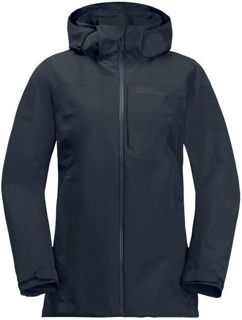 Jack Wolfskin Fernblick 2L Jacket Women Regenjack Dames L blue night blue - Foto 6