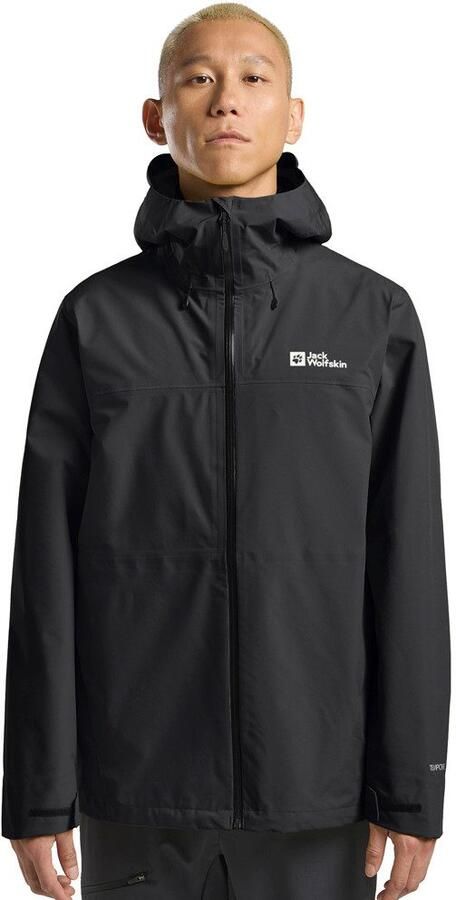 Jack Wolfskin Highest Peak 3L Jacket Men Regenjack Heren XXXL black - Foto 8
