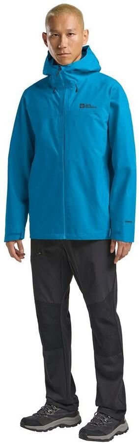 Jack Wolfskin Highest Peak 3L Jacket Men Regenjack Heren XXXL aurora blue aurora blue - Foto 8