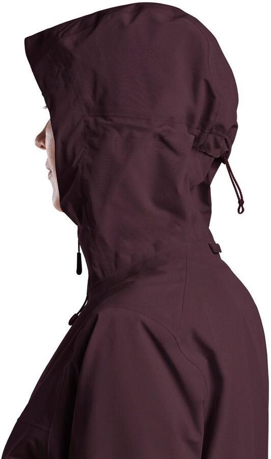 Jack Wolfskin Highest Peak 3L Jacket Women Hardshell regenjack Dames XXL amaranth - Foto 6