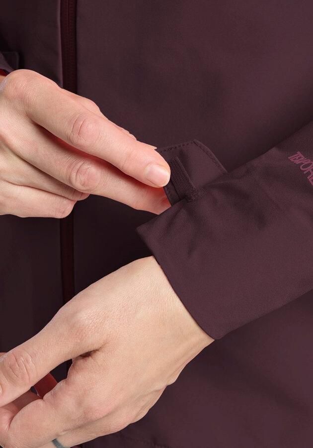 Jack Wolfskin Highest Peak 3L Jacket Women Hardshell regenjack Dames XXL amaranth - Foto 4