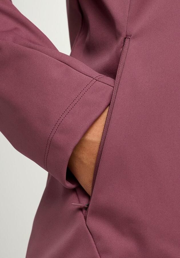 Jack Wolfskin Hike With Me Hoody Women Softshelljack Dames XXL raisin - Foto 6